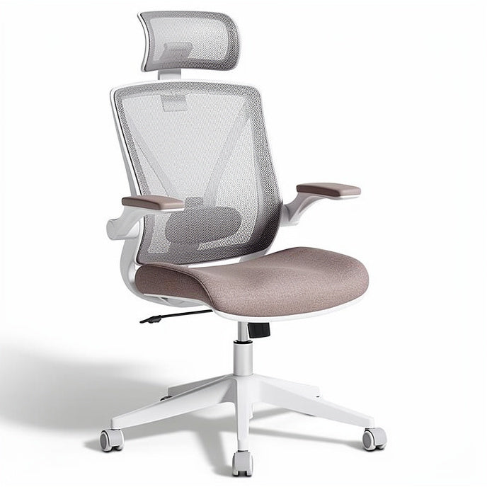 **Ergonomic Mesh Office Chair with Adjustable Armrests and Lumbar Support**